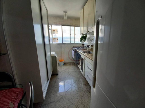 Imagem 12 de 13 de Apartamento Frente Praia, Com 2 Dormitórios, 2 Banheiros E 1 Vaga Demarcada, À Venda, 79 M² Por R$ 365.000 - Itararé - São Vicente/sp - Ap10514