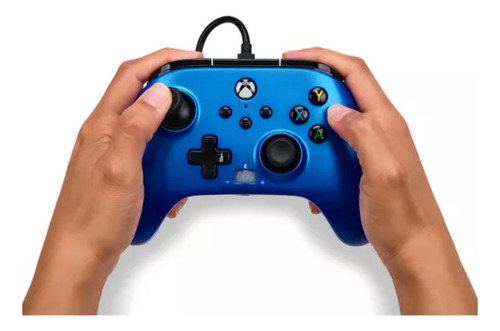Control Alámbrico Para Xbox Series X|s Azul Powera