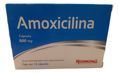 Amoxicilina 500 Mg Gi Cápsulas Hormona Laboratorio
