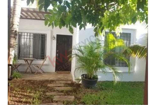 Casa 2 Recámaras En Renta En Cancun Amueblada - Una Sola Planta - Ubicada En Residencial Las Ame...