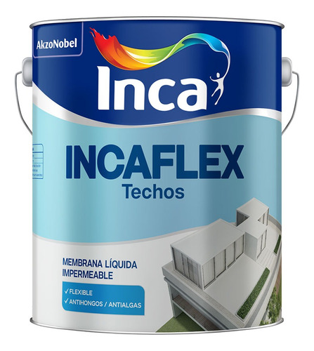 Membrana Líquida Impermeabilizante Inca - Incaflex - 4kg