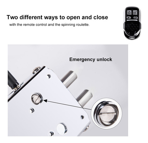 Electronic Lock Set For Home Door, Control