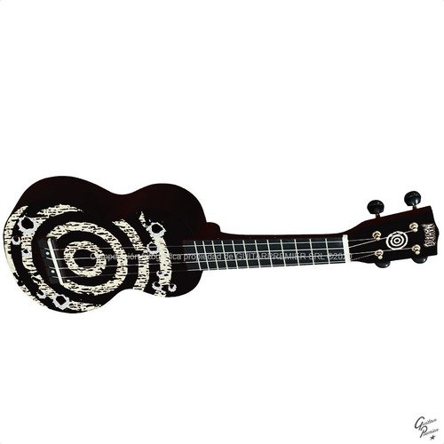 Imagen 4 de 8 de Ukelele Soprano Diseño Mahalo + Funda + Pua + Envio Gratis