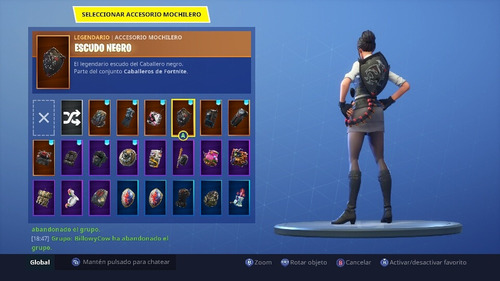 Imagen 2 de 7 de Fortnite Caballero Negro