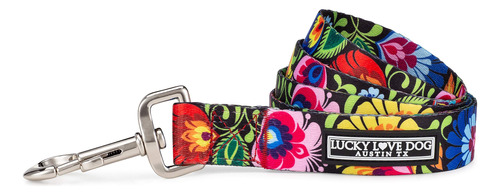 Lucky Love Dog Correa, Hermosos Patrones Vividos, Duradera Y