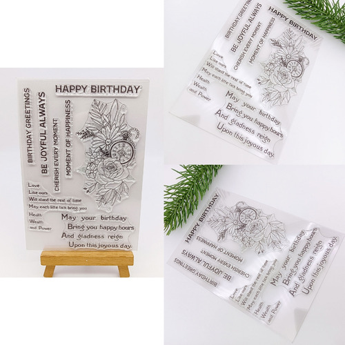 (8 #mold) Sellos De Silicona Para Tarjetas, Sellos Con Patro