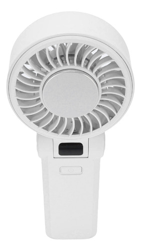 Ventilador Portátil Dobrável, Display Digital De 5 Velocidad
