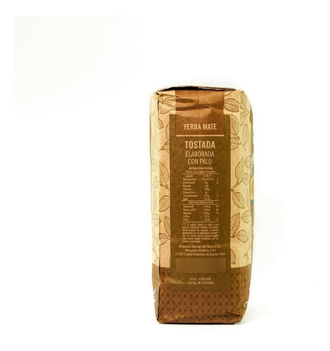 Yerba Mate Tostada Oasis De 500 Grs