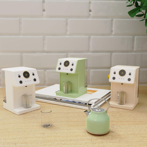 Mini Dispensador De Agua Para Casa De Muñecas, Modelo Rosa