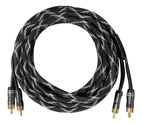 Cable Rca Blauline Premium 5m Libre De Oxigeno Cobre Ofc