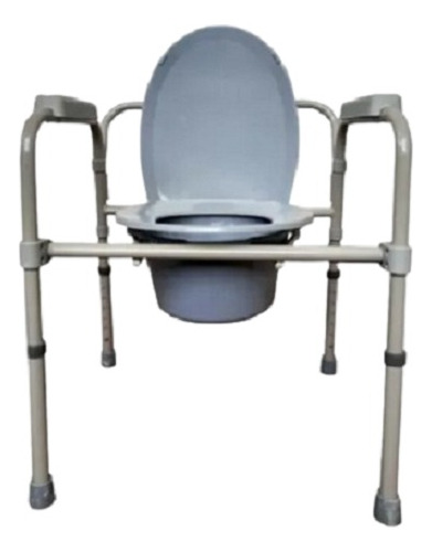 Eko-Mobility EC100101C Silla Baño Discapacitados Plegable De Acero