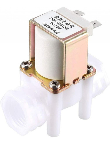Valvula Solenoide Nc 1/2p 12v Agua Aire Hembra Dcf-hs15n