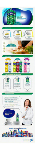 Detergente líquido limão 500ml Ypê