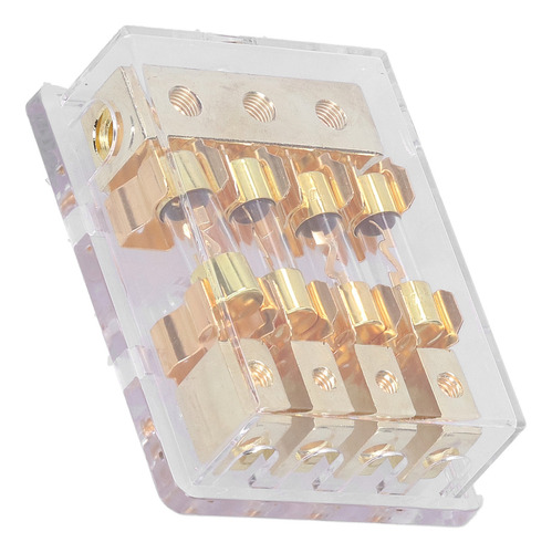Bloque De Fusibles, 12 V, 60 A, Distribución De 1 Entrada Y