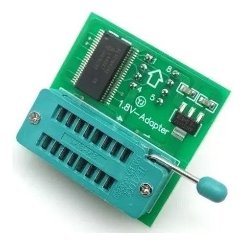 Adaptador 1.8v Eprom Bios Ch341a Gravador Programador