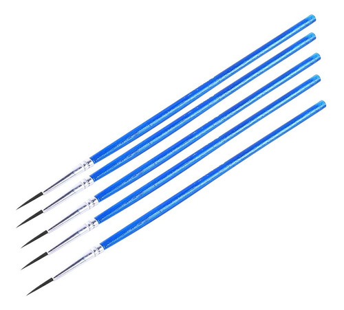2 X 2x5 Unids/set Pinceles De Pintura Pintados A 2 Piezas