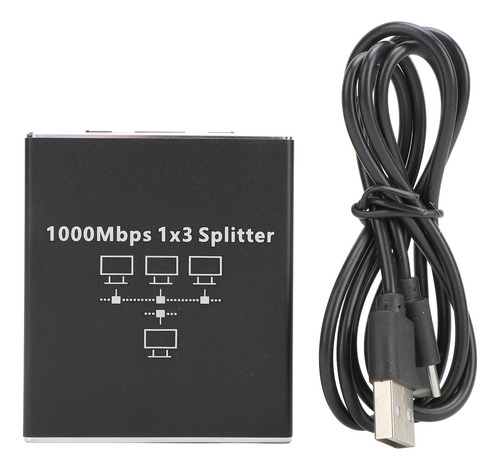 Divisor De Internet Ethernet 1 A 3, Red Lan De 1000 Mbps