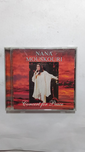 Cd Nana Mouskouri- Concert For Peace- Importado 1998
