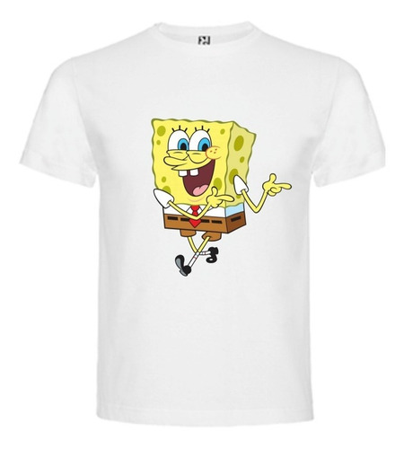 Polera - Bob Esponja - Algodon Pow Club