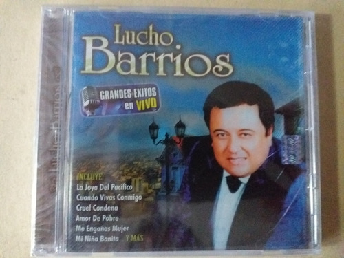 Cd Lucho Barrios - Grandes Exitos En Vivo