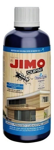 Jimo Cupim Para Madeira A Base De Água 500ml Incolor