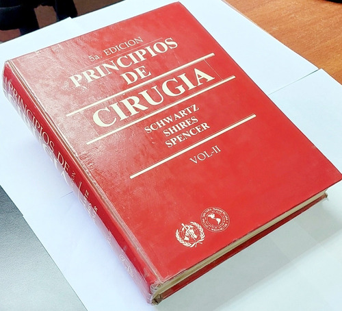 Libro Principios De Cirugía Schwartz, 5ta Edición Volumen.ii