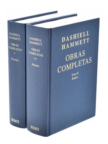 Obras Completas - Dashiell Hammett - Debate ( 2 Tomos )