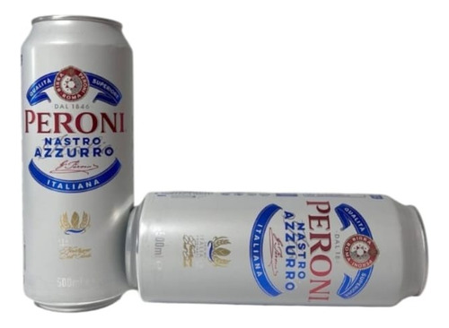 Lata De Cerveza Peroni Original Importada De Italia