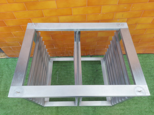Mesa Industrial Inox Rack Forno (Usado)