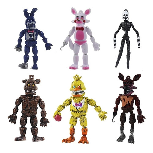 14-17 Cm Cinco Noches En Fnaf 6 Juguetes Flexibles De Freddy