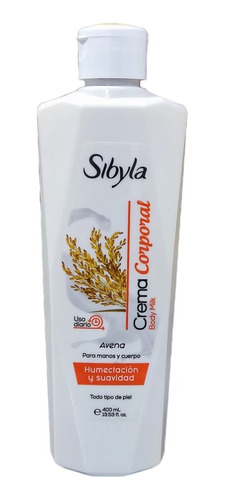 Crema Cuerpo Sibyla Pote Avena - mL a $35