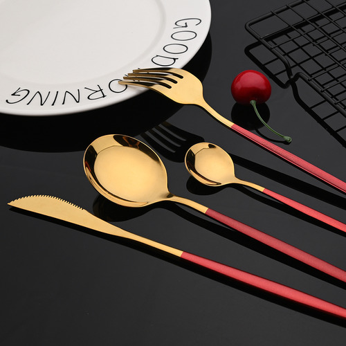 Cuchara Con Tenedor Para Vajilla Knife Fruit, 30 Unidades, P