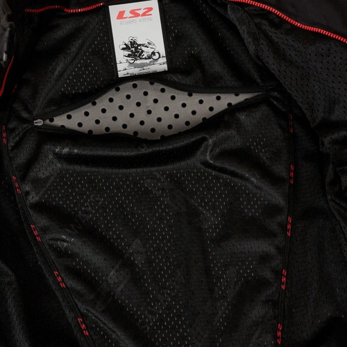Imagen 7 de 10 de Campera Moto Cordura Mujer Ls2 Serra Evo Protecciones Cuotas