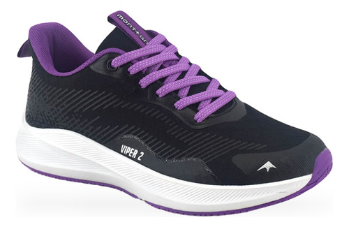 Zapatilla Montagne Viper 2 Negro/violeta Dxvida