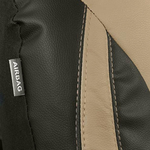 Motor Trend M424 Beige Synth Leather Snake Eyes Performance
