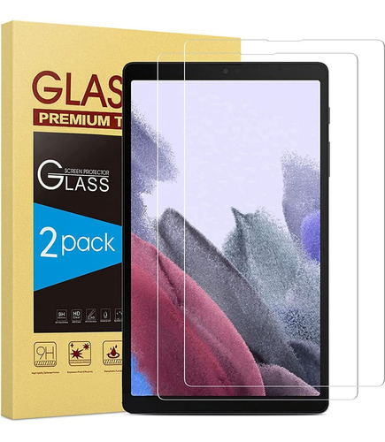 Mica De Vidrio Templado De 2 Piezas Para Samsung Tab A7 Lite