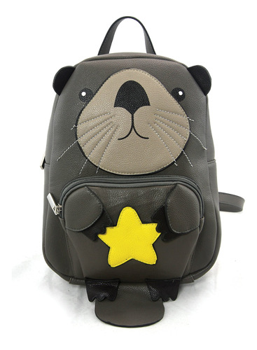 Criaturas De Sleepyville: Mochila Mini Nutria En Material De