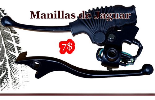 Manillas De Moto Jaguar Cg150 & Escuda Con Freno De Disco