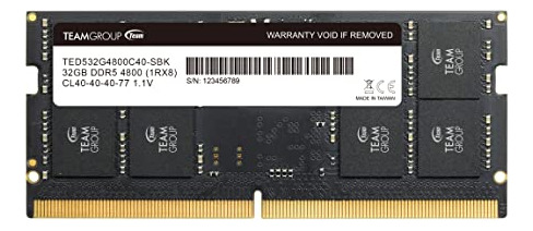 Teamgroup Elite Sodimm Ddr5 32gb 4800mhz (pc5-38400) Cl40 No