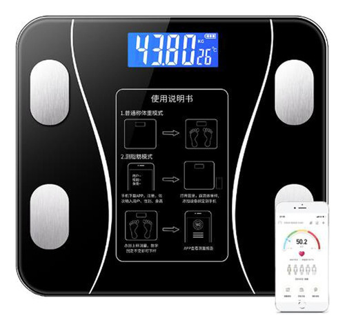 Báscula Digital Para Grasa Corporal, 150 Kg, Escala De Medi