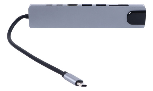 Hub Adaptador Usb Tipo C 8 En 1 - Macbook, Windows Ethernet