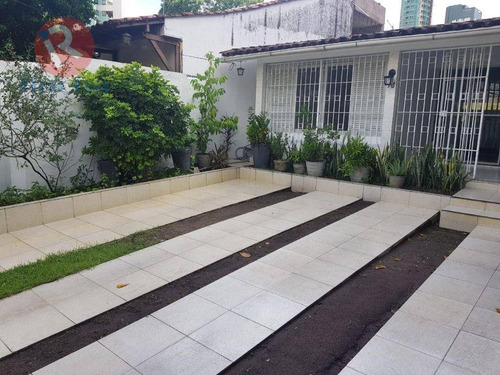 Casa Com 4 Dormitórios, 250 M² - Venda Por R$ 1.380.000,00 Ou Aluguel Por R$ 5.500,00/mês - Casa Forte - Recife/pe - Ca0156