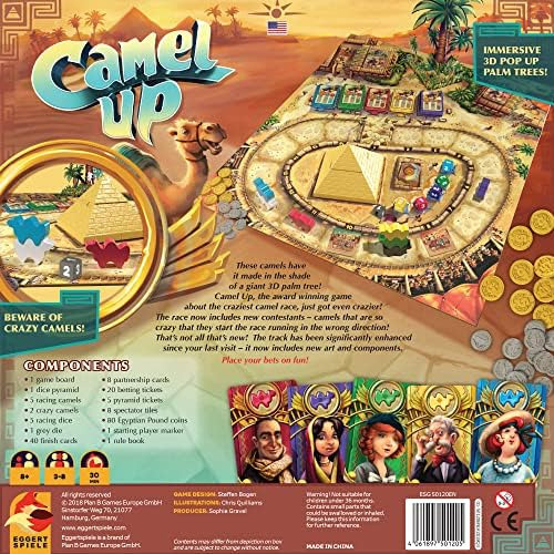 Camel Up (segunda Edición) | Estrategia, Juego De Dados | De