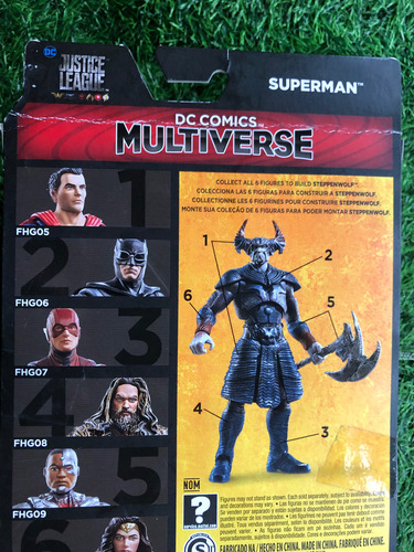 Superman Justice League Multiverse Mattel