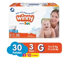 Comprar Pañales Desechables Winny Talla G