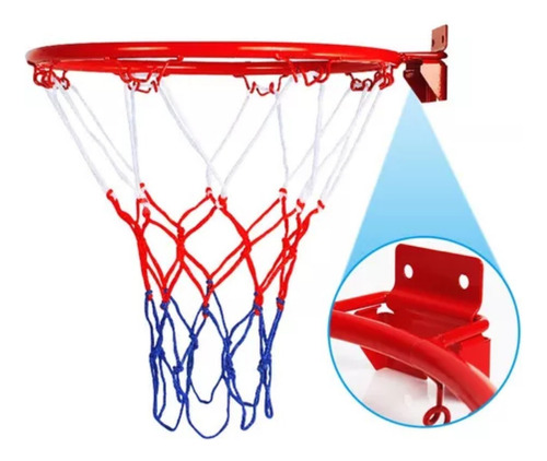 Para Aro De Baloncesto Con Forma De Portería Montado En La