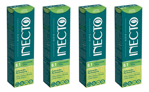 Pack Tintura En Pomo Inecto Pureclin 61