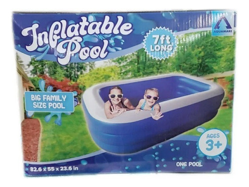 Alberca Inflable Familiar Piscina 200x140x60 Cm