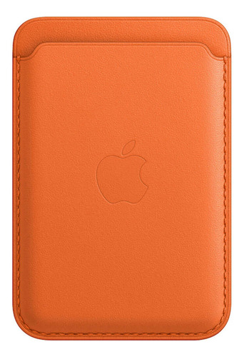 Apple iPhone Leather Wallet Magsafe - Orange