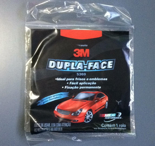 3m Cinta Doble Faz 5369 6mmx20mts Bagueta Auto - Tolima Arg